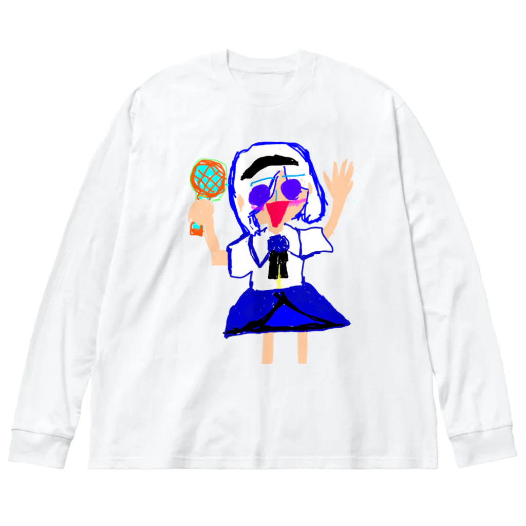 tune_ahiruのモブがあらわれたちゃん Big Long Sleeve T-Shirt