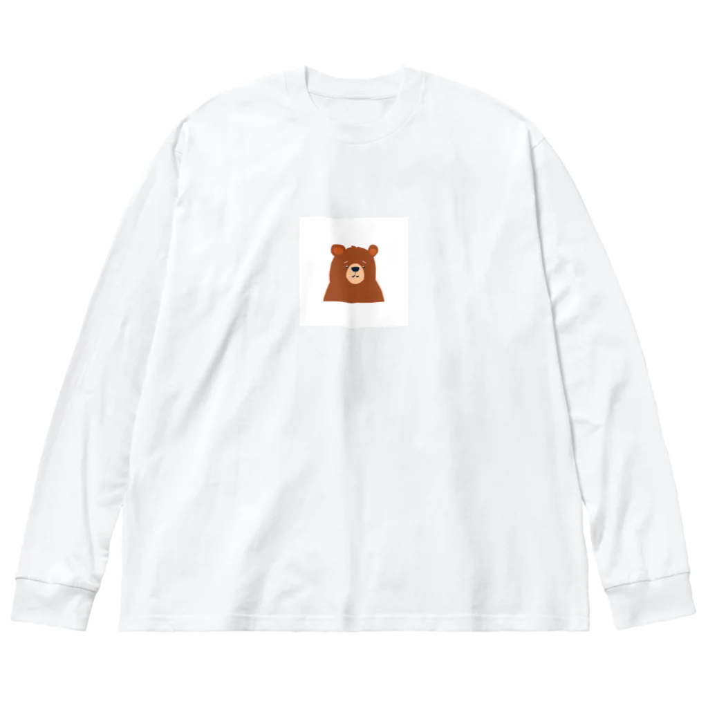 日常の困ったクマ Big Long Sleeve T-Shirt