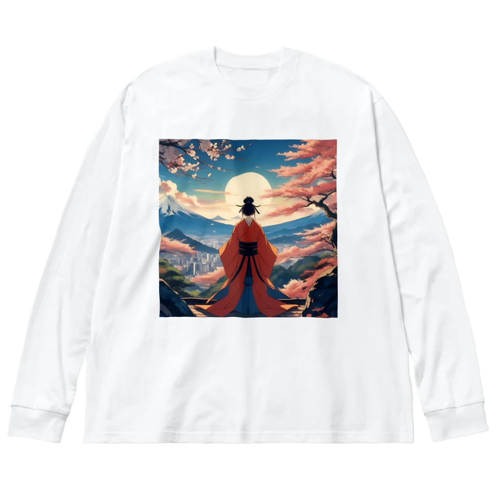 shoxxの神様の視点 Big Long Sleeve T-Shirt