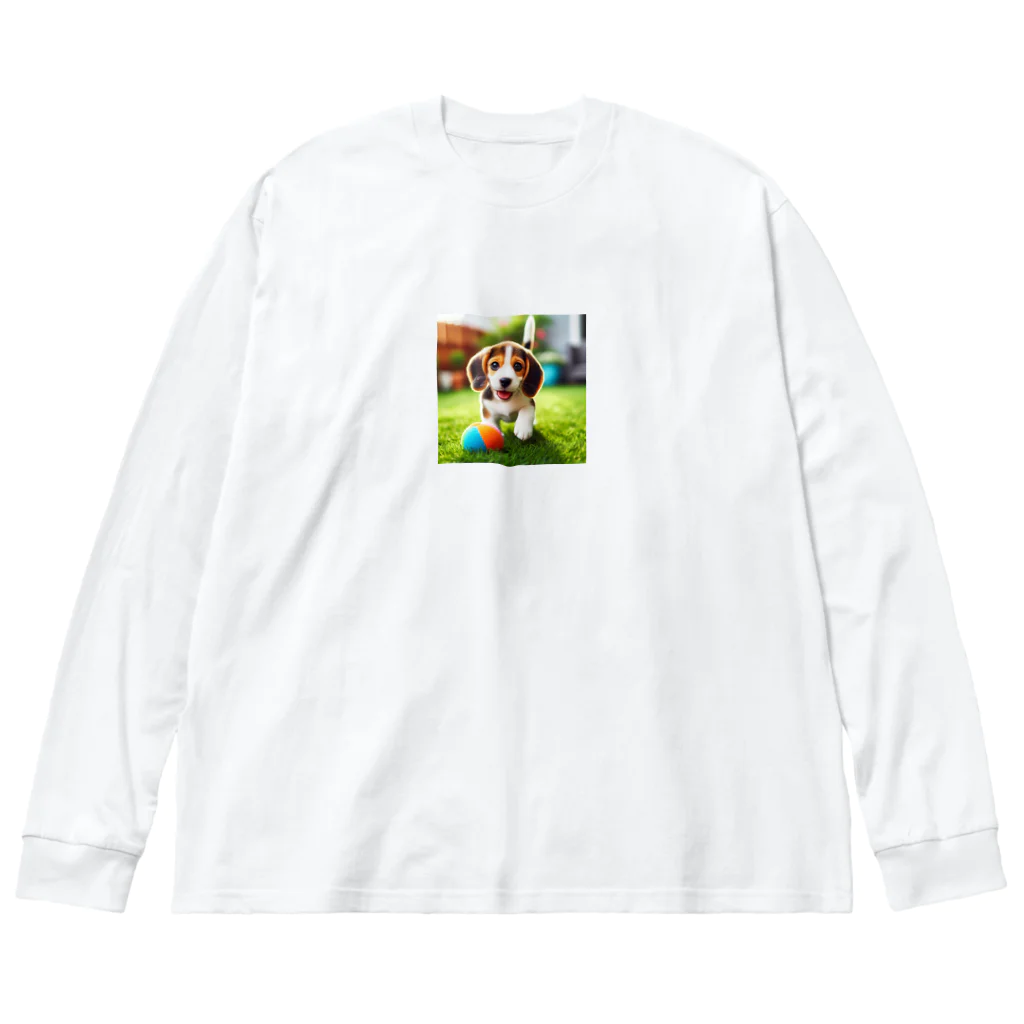 カジノ屋のビーグル犬キキちゃん Big Long Sleeve T-Shirt