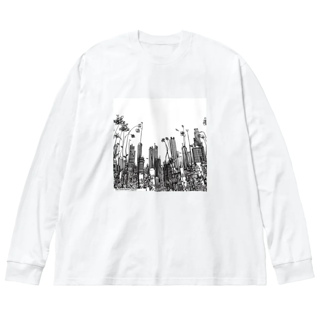 NT57(no title 57)のコンクリートジャングル Big Long Sleeve T-Shirt