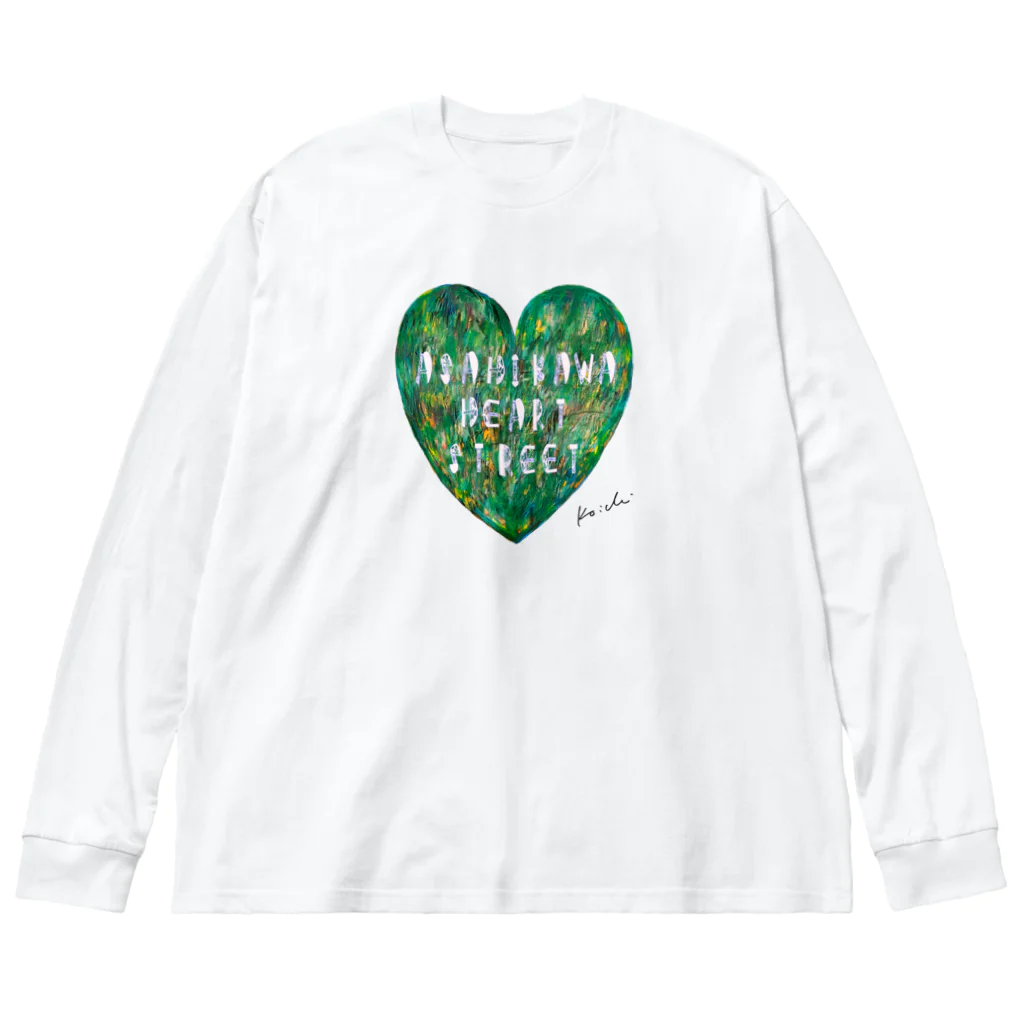 nissyheartのASAHIKAWA HEART STREET Big Long Sleeve T-Shirt