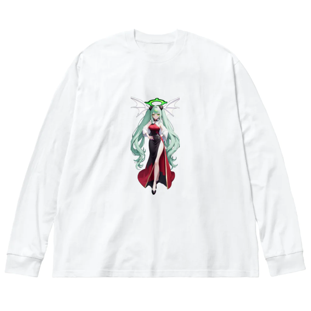 momonekokoの天使降臨 Big Long Sleeve T-Shirt