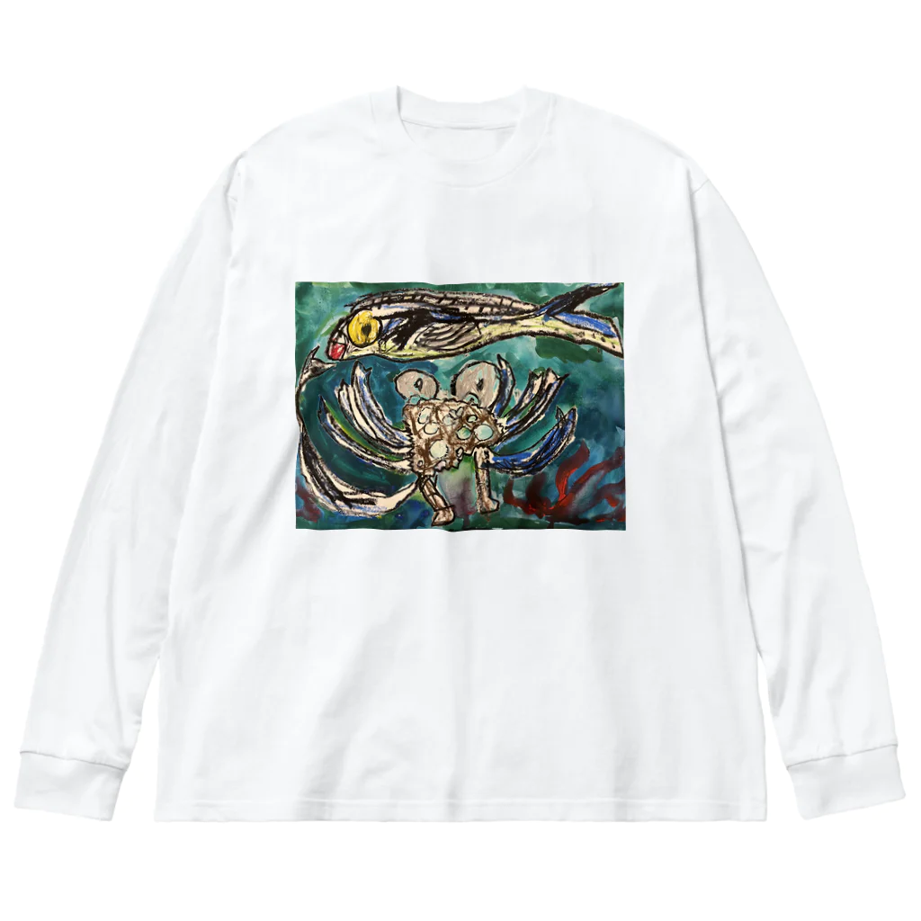 ちよかこ🕊️のおさかに Big Long Sleeve T-Shirt