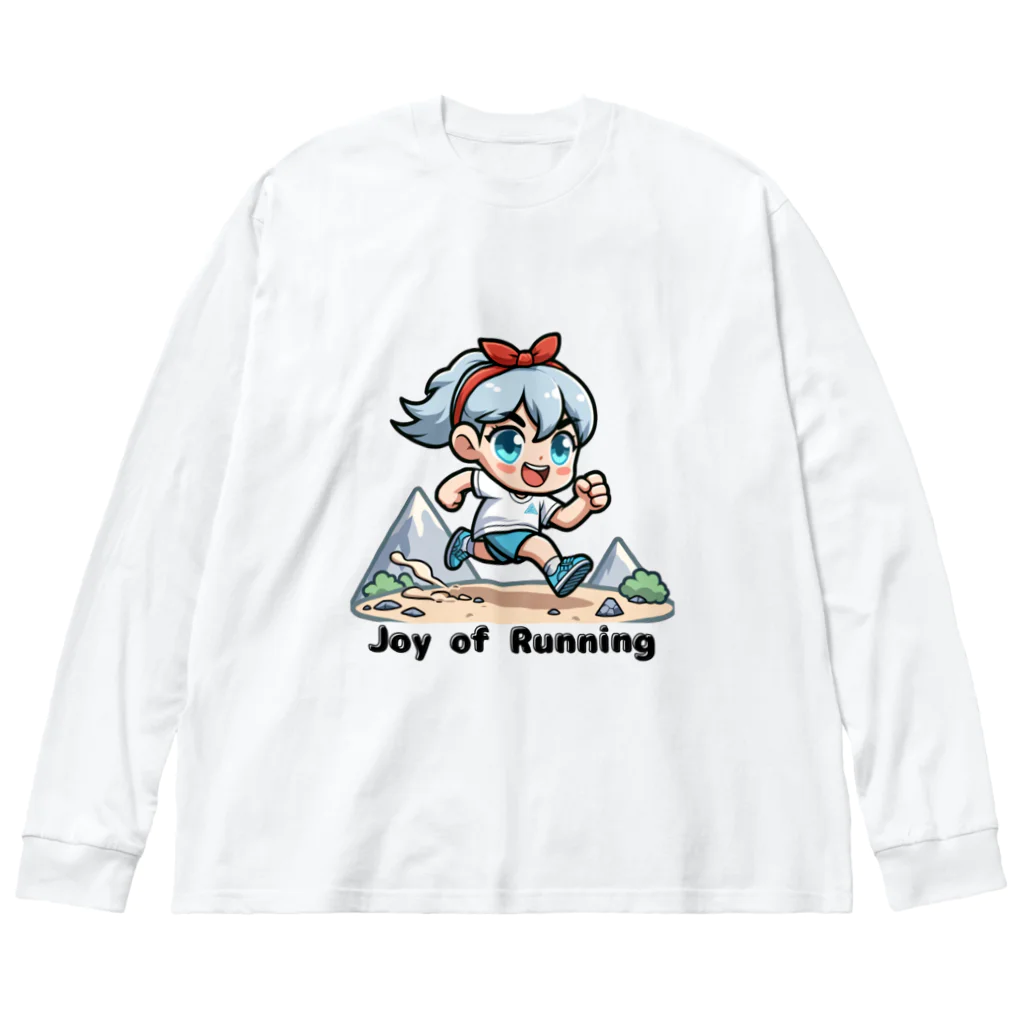 チェリモヤのゆるラン女子 04 Big Long Sleeve T-Shirt