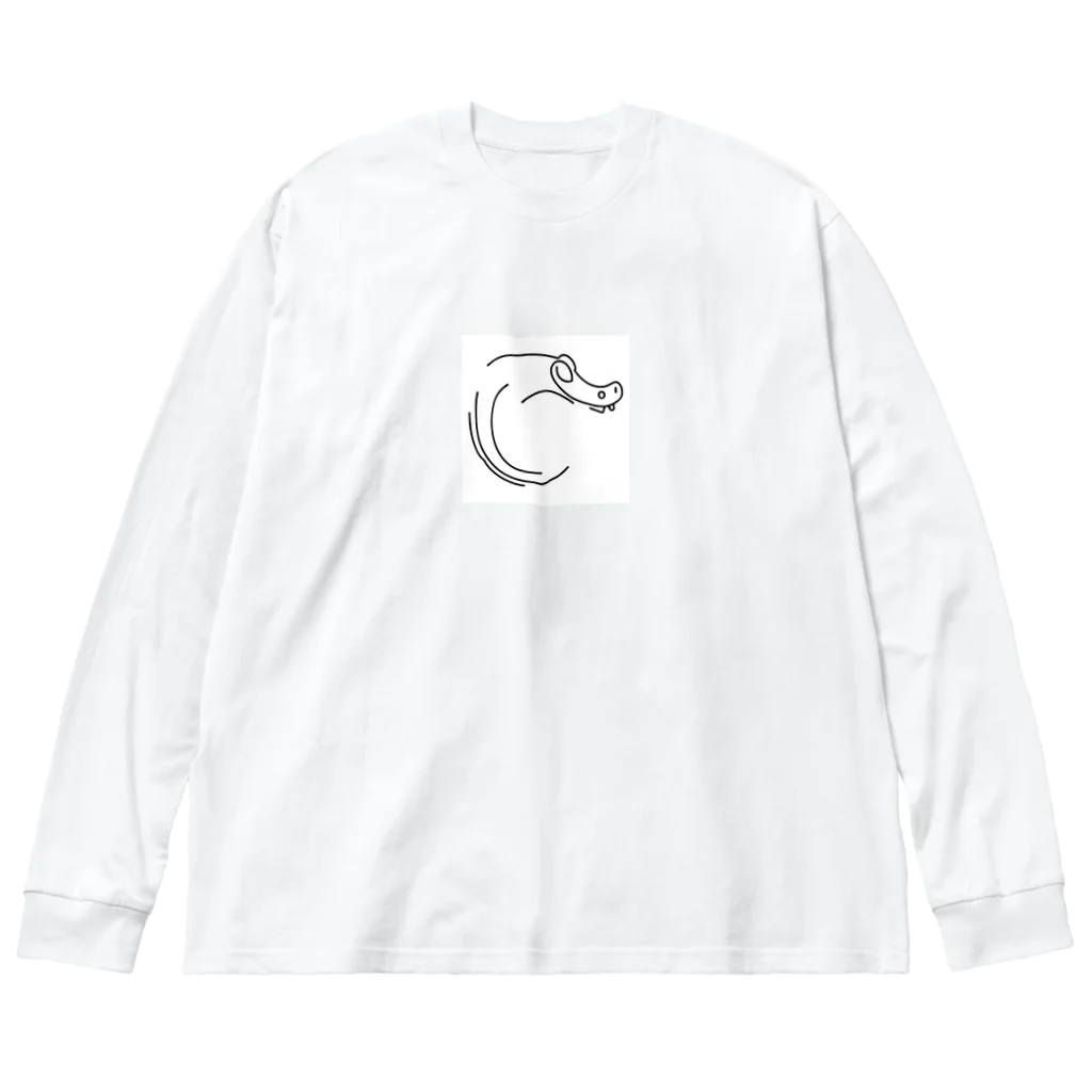 taka8907のサークルグリッド ビッグシルエットロングスリーブTシャツ