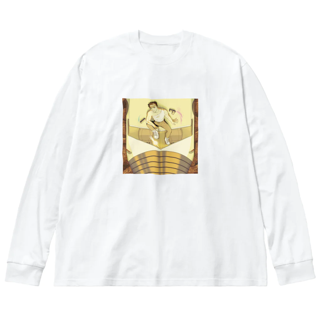 一兎風タウのハデス　ジャケットデザイン Big Long Sleeve T-Shirt