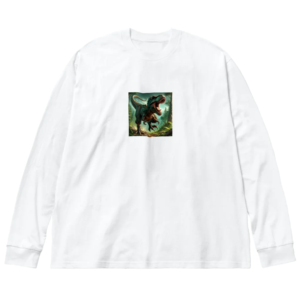 dinosaur_brothersのりあるティラノ② Big Long Sleeve T-Shirt