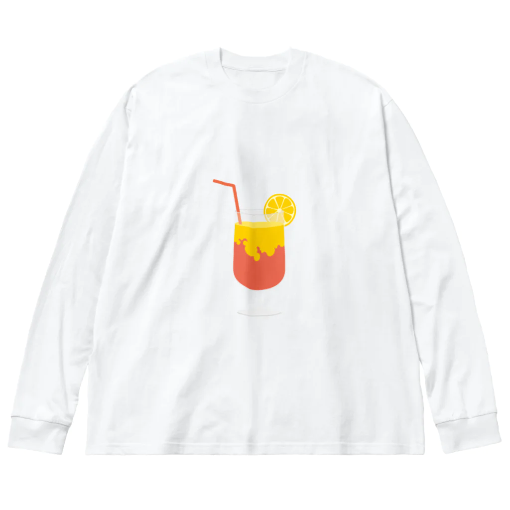 ネコノメのたからものばこのトロピカルカクテル Big Long Sleeve T-Shirt