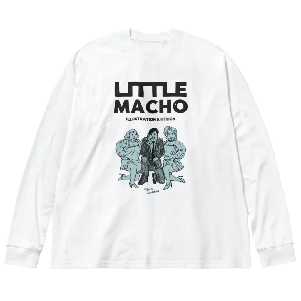 Little Machoの-LITTLE MACHO- ナイスガイ ビッグシルエットロングスリーブTシャツ