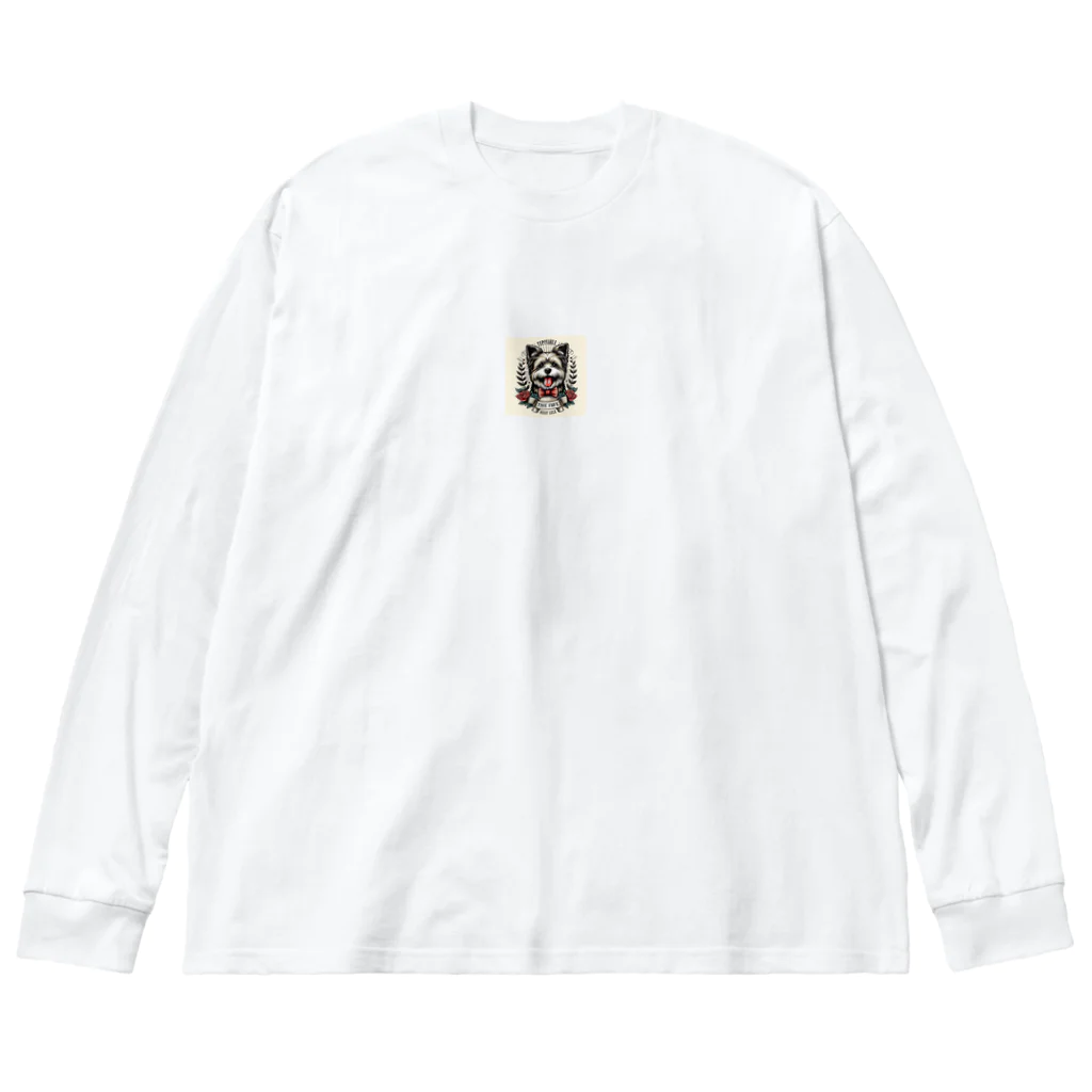 tmt_のわんち ビッグシルエットロングスリーブTシャツ