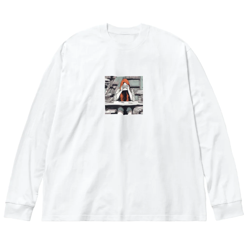 sena_73の悲壮感 Big Long Sleeve T-Shirt