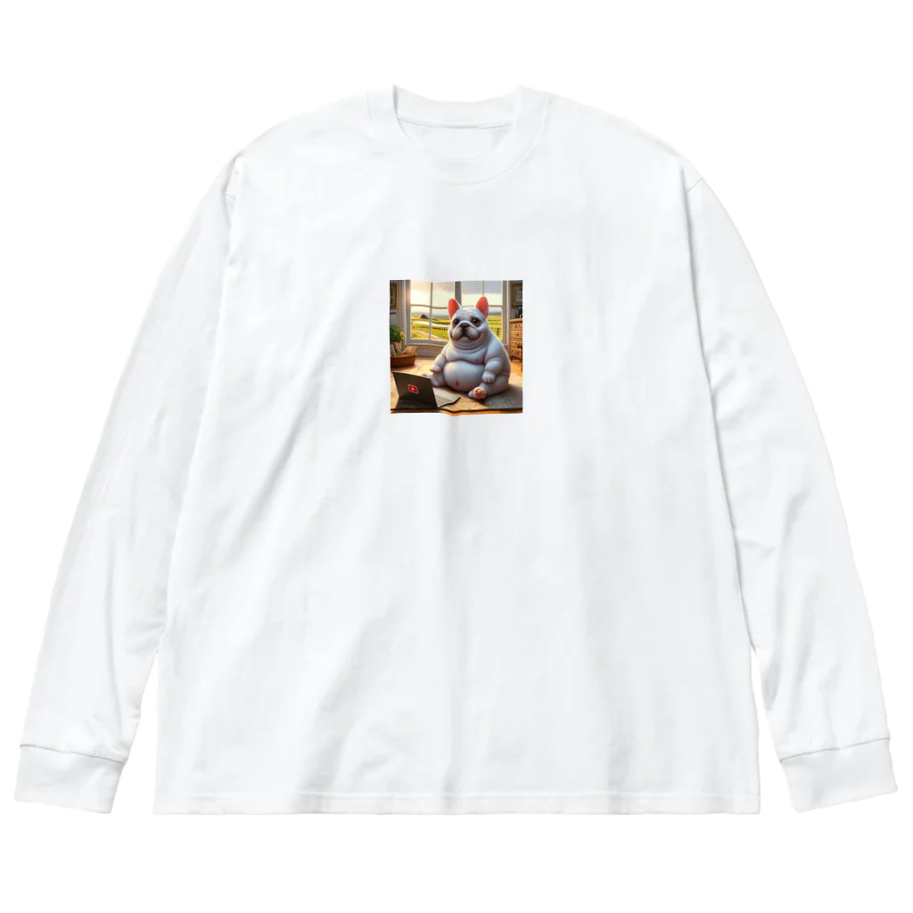 MysticArtworksのぽっちゃりになっちゃったピエール Big Long Sleeve T-Shirt