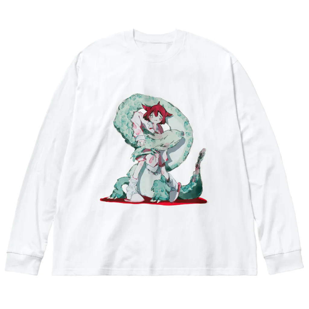 遠藤葉月の自信作の辰年大好き！ Big Long Sleeve T-Shirt