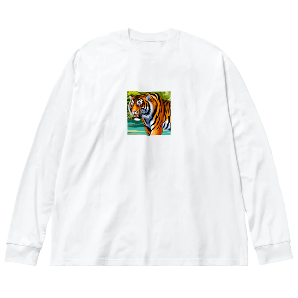 ストア・ザ・ダッチのタイガーグッズ Big Long Sleeve T-Shirt