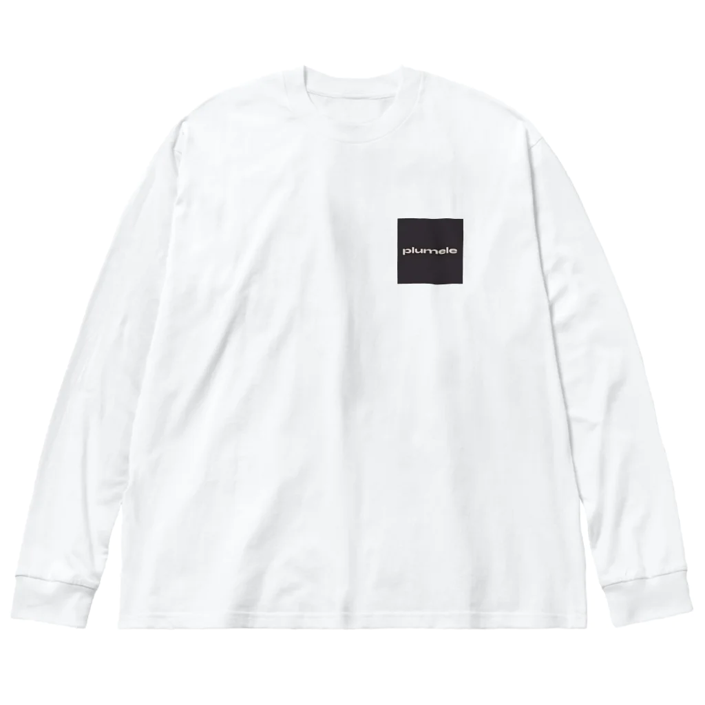 Plumele(プリューメレ)のplumele ブランドロゴ Big Long Sleeve T-Shirt