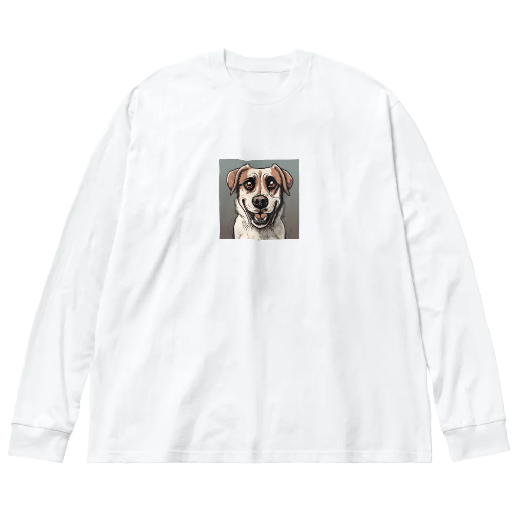 よもぎだいふくの頼れる犬グッズ Big Long Sleeve T-Shirt