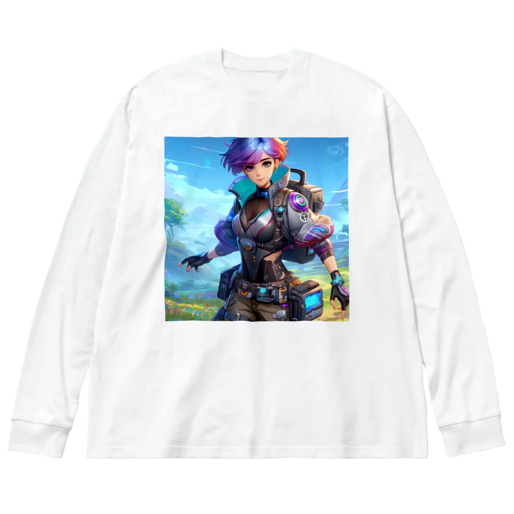 4D PlanetのEmma・Charlotte(エマ・シャーロット) Big Long Sleeve T-Shirt