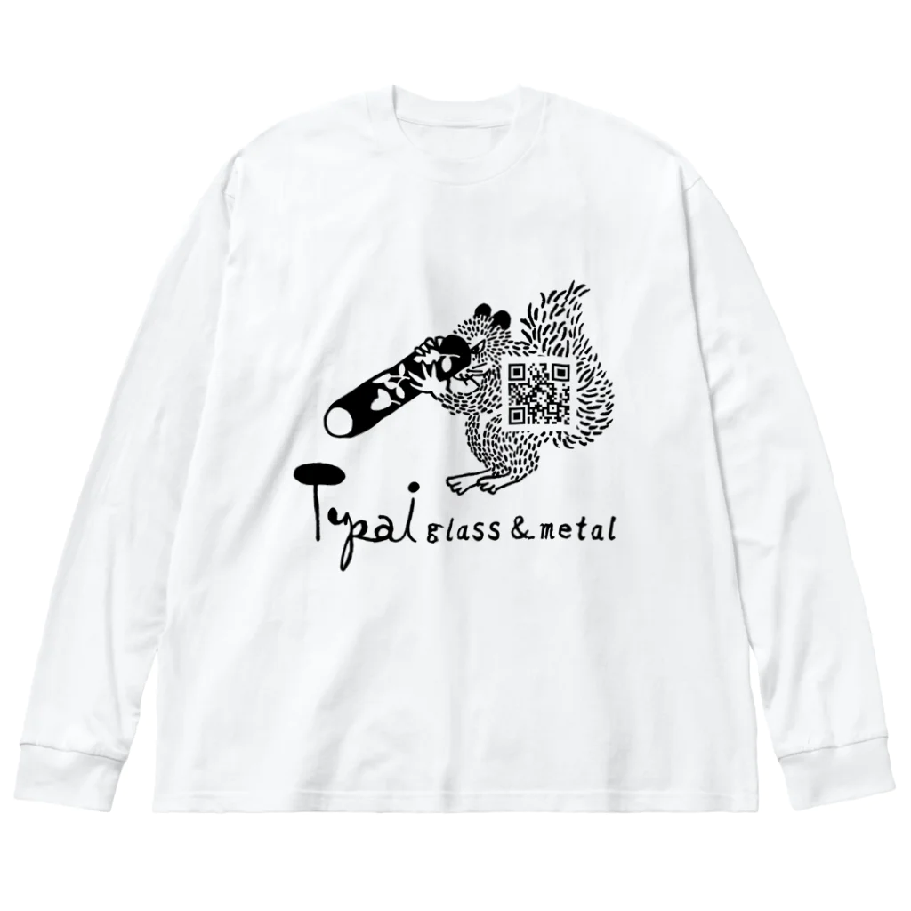 Organic PunkのツパイTシャツ ビッグシルエットロングスリーブTシャツ