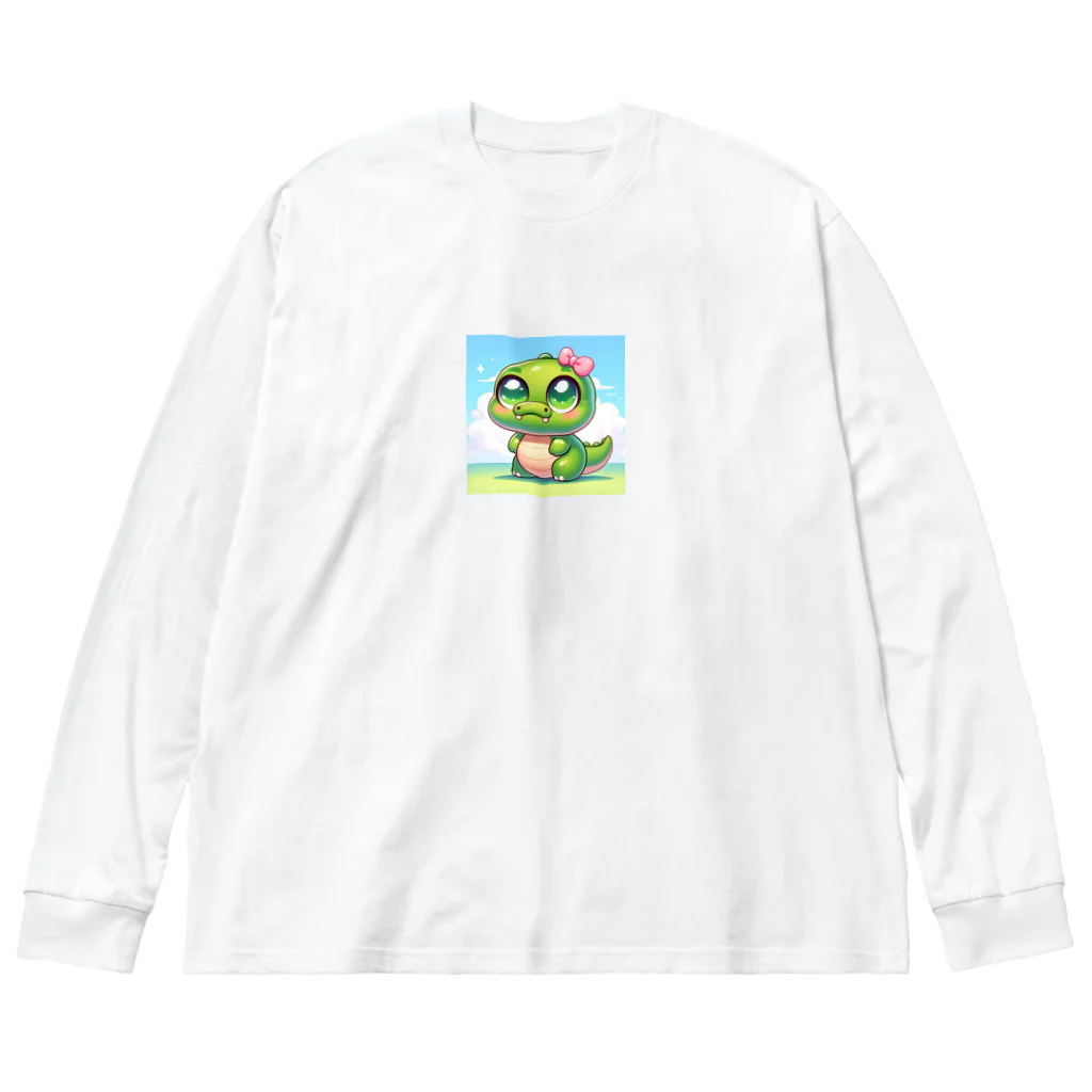 crocodileのコロ子ちゃん ビッグシルエットロングスリーブTシャツ