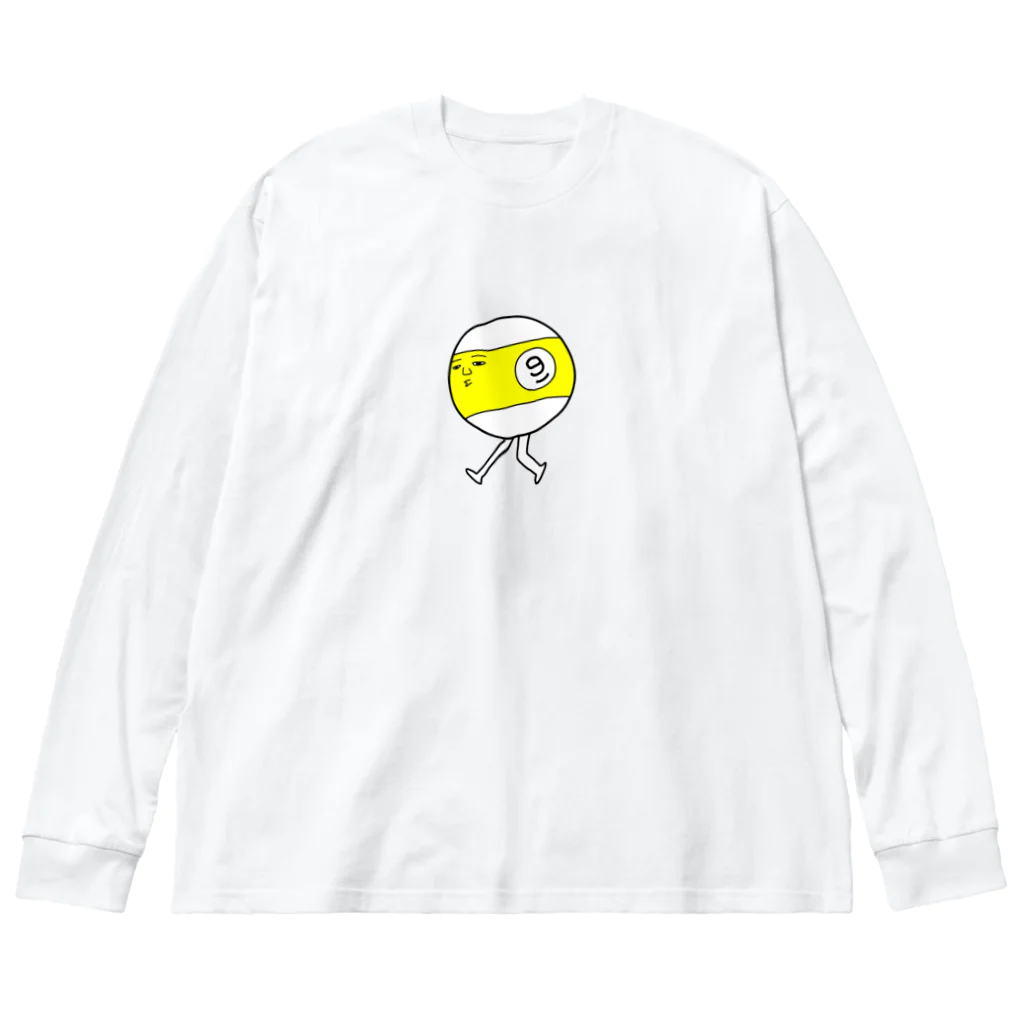 KOBBY_BILLIARDSのびりたまさん⑨ Big Long Sleeve T-Shirt