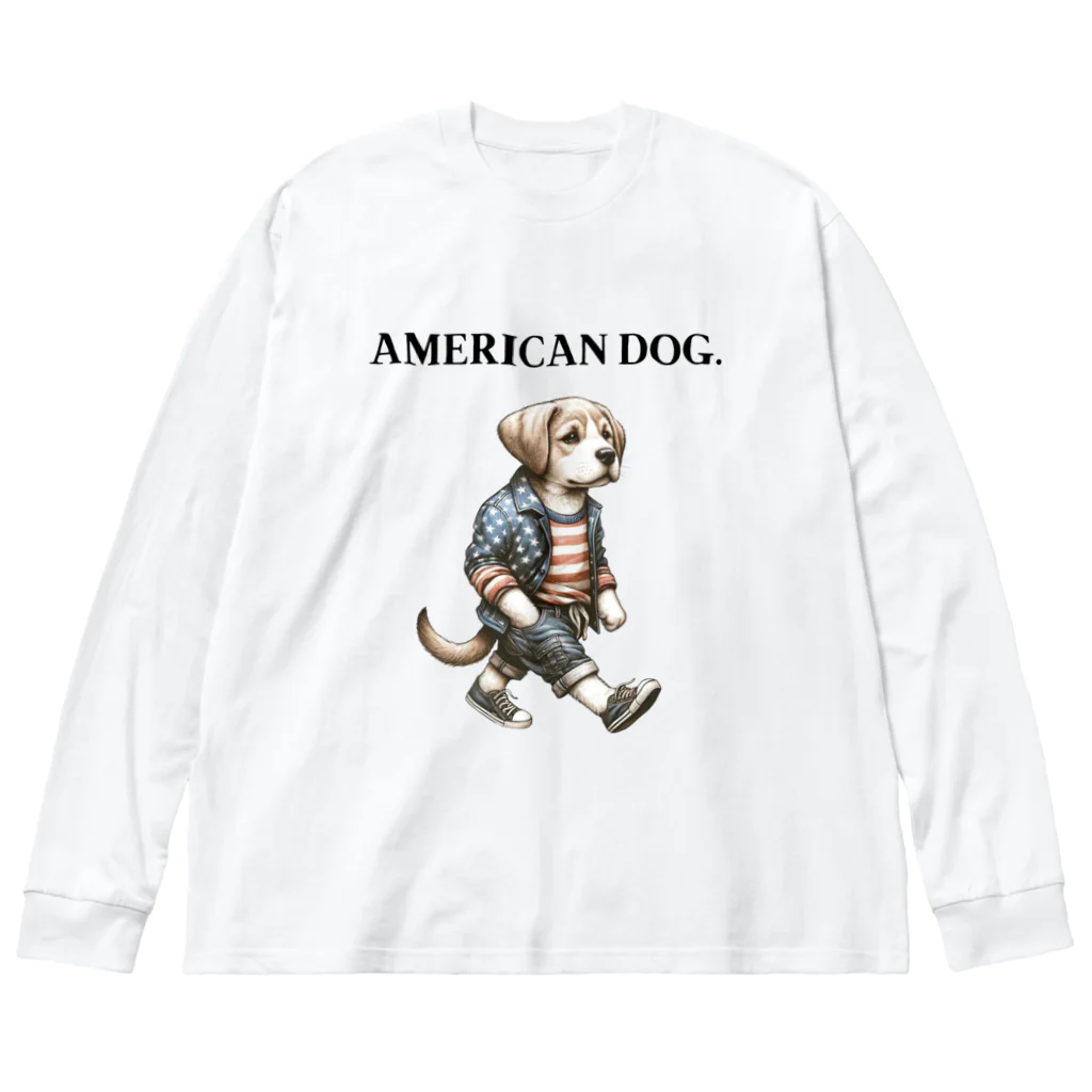 AMERICAN DOG.のAMERICAN DOG. Big Long Sleeve T-Shirt