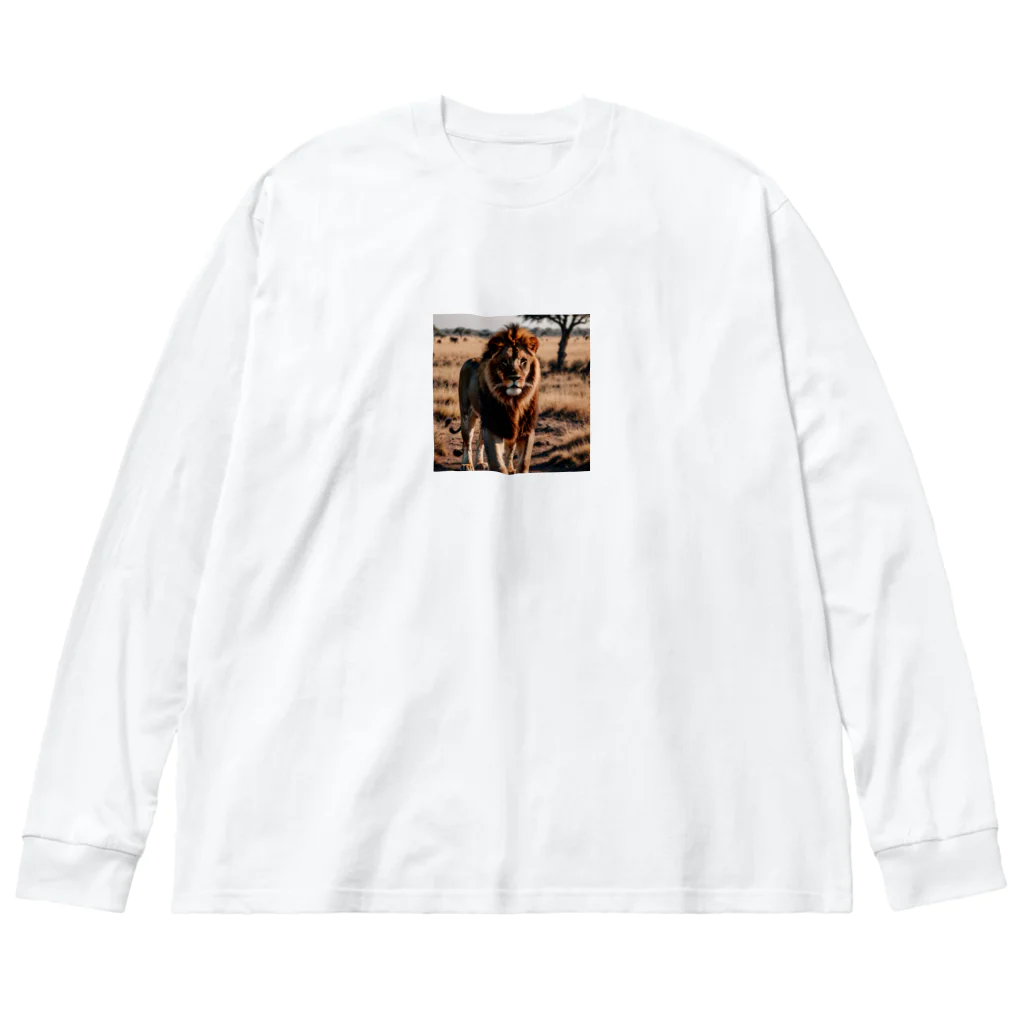 きんにくゆうたろうのサバンナのライオン Big Long Sleeve T-Shirt