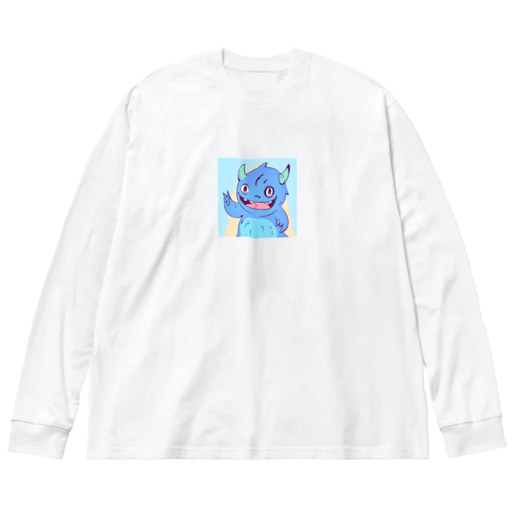 ミリススタイルの可愛い妖怪3号 Big Long Sleeve T-Shirt