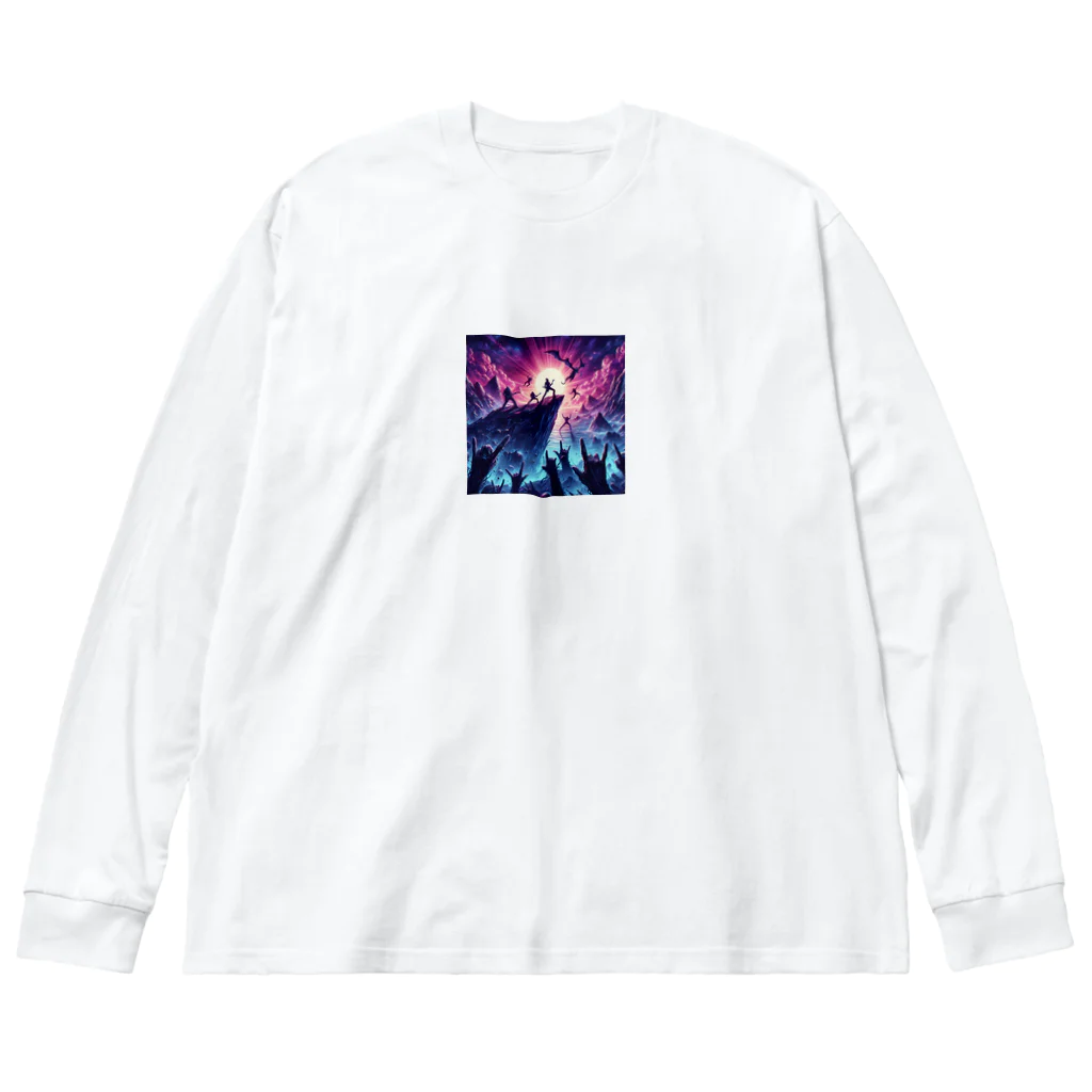 ロックスターのWhisper of the dark Big Long Sleeve T-Shirt