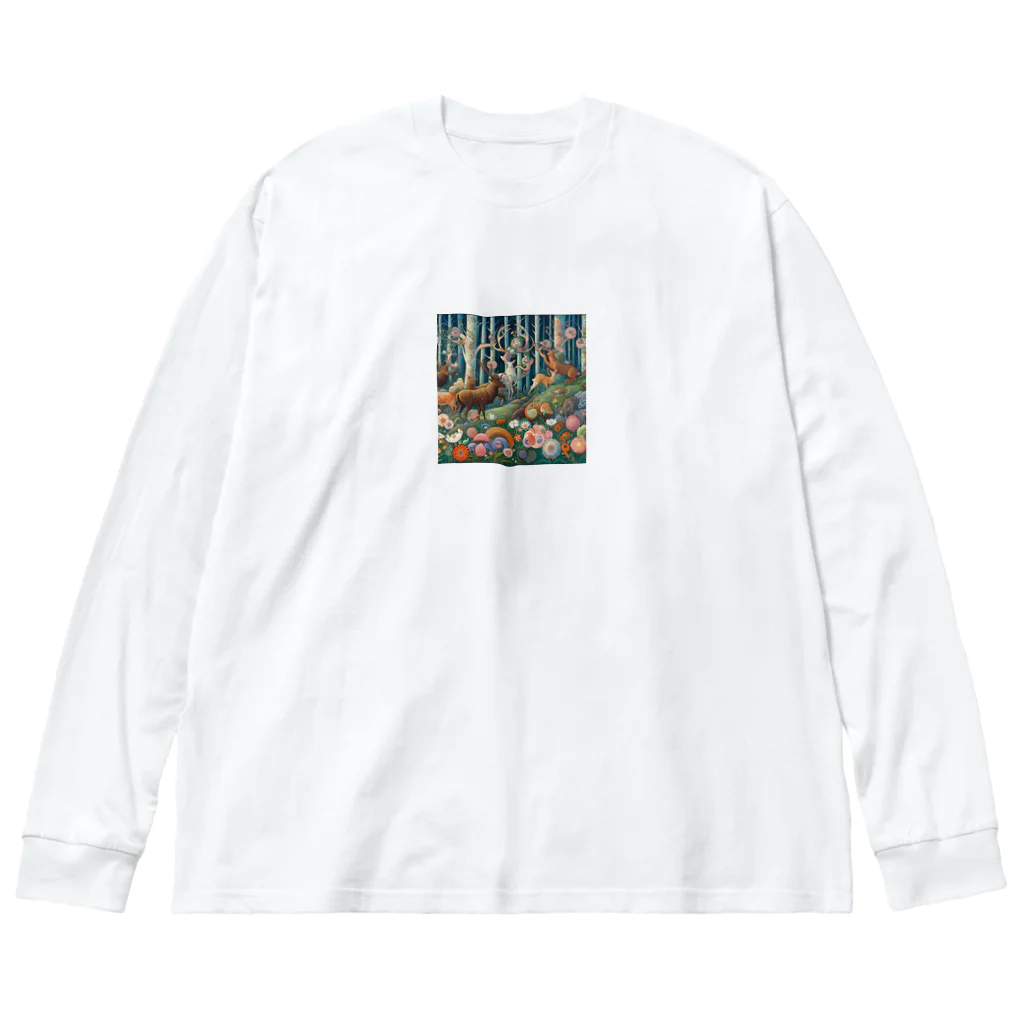 nico251の自然の中の平和な時間 Big Long Sleeve T-Shirt