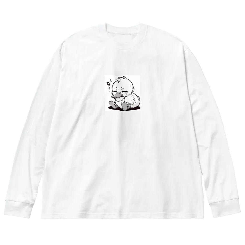 気ままの社長のあひるちゃん Big Long Sleeve T-Shirt