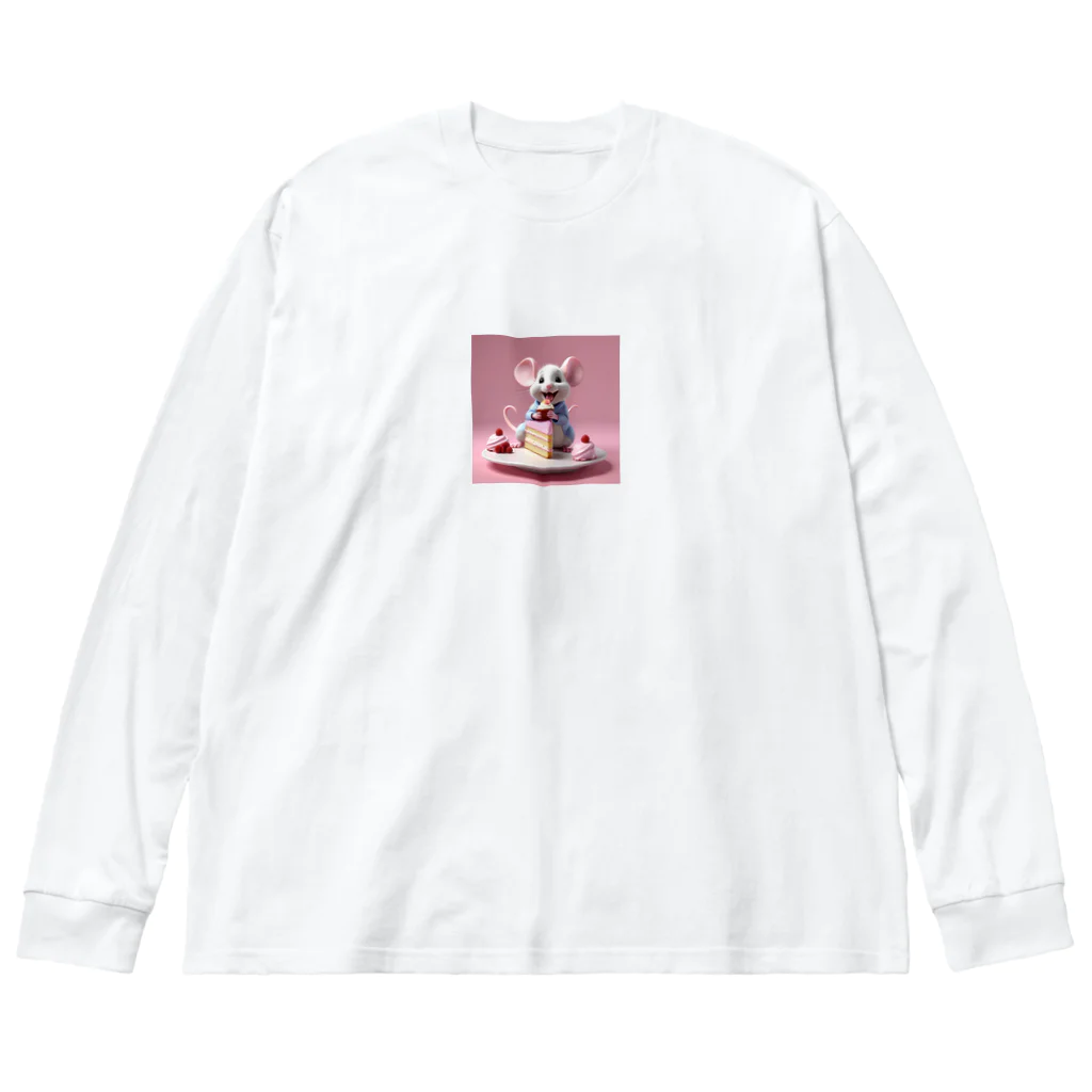 さくまドロップスのねずみのチュウ太郎 Big Long Sleeve T-Shirt