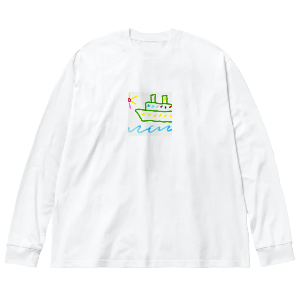 海の幸のクルーズ船 Big Long Sleeve T-Shirt