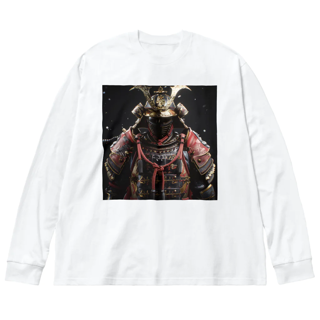 AQUAMETAVERSEの甲冑戦隊ノブレンジャー　Tomoe bb 2712 Big Long Sleeve T-Shirt