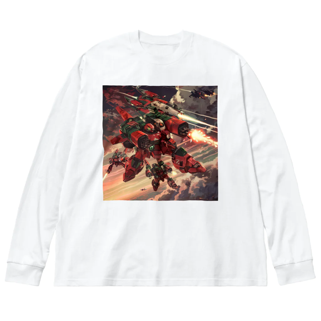 AQUAMETAVERSEの甲冑戦隊地球防衛軍　Tomoe bb 2712 Big Long Sleeve T-Shirt