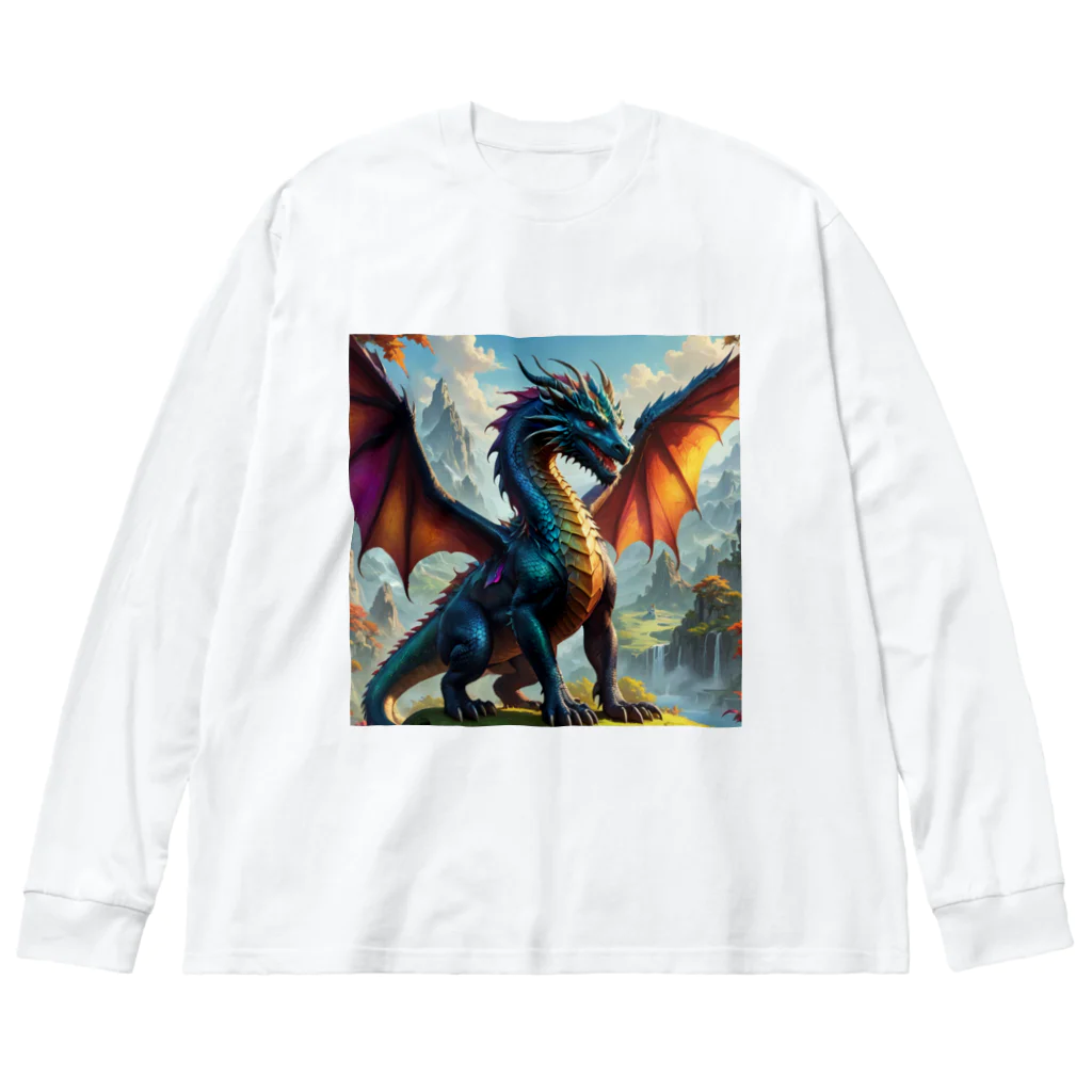 ミヤさんの王道ドラゴン Big Long Sleeve T-Shirt