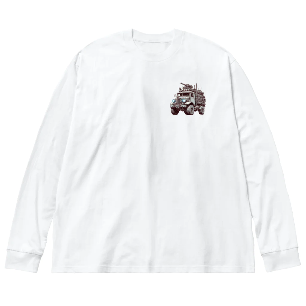 SaBATaNの車シリーズ1 Big Long Sleeve T-Shirt