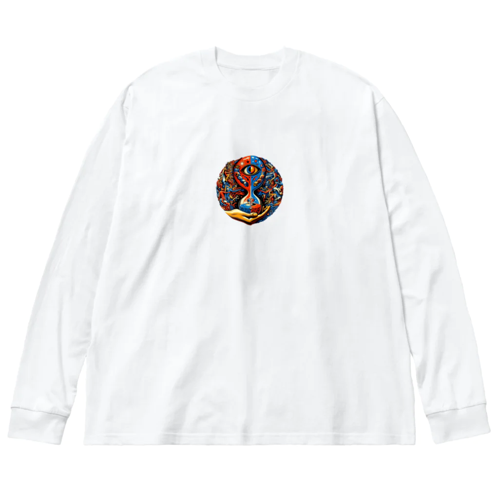 ぴくちゃー55のDisorder and Irregularity Big Long Sleeve T-Shirt