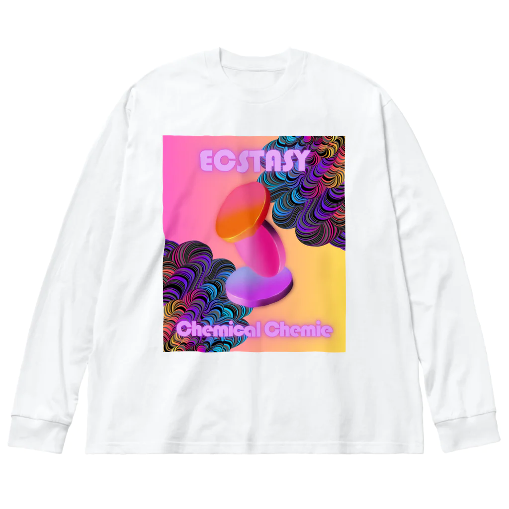 chemical_chemieのECSTASY Big Long Sleeve T-Shirt