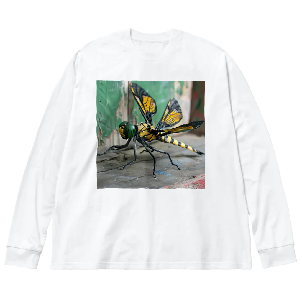 AQUAMETAVERSEの虫除けオニヤンマ　Tomoe bb 2712 Big Long Sleeve T-Shirt