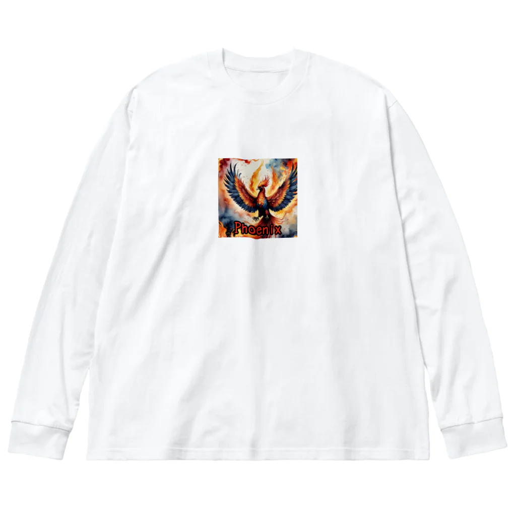 nkbg50のモンスターシリーズ（リアル）：Phoenix Big Long Sleeve T-Shirt