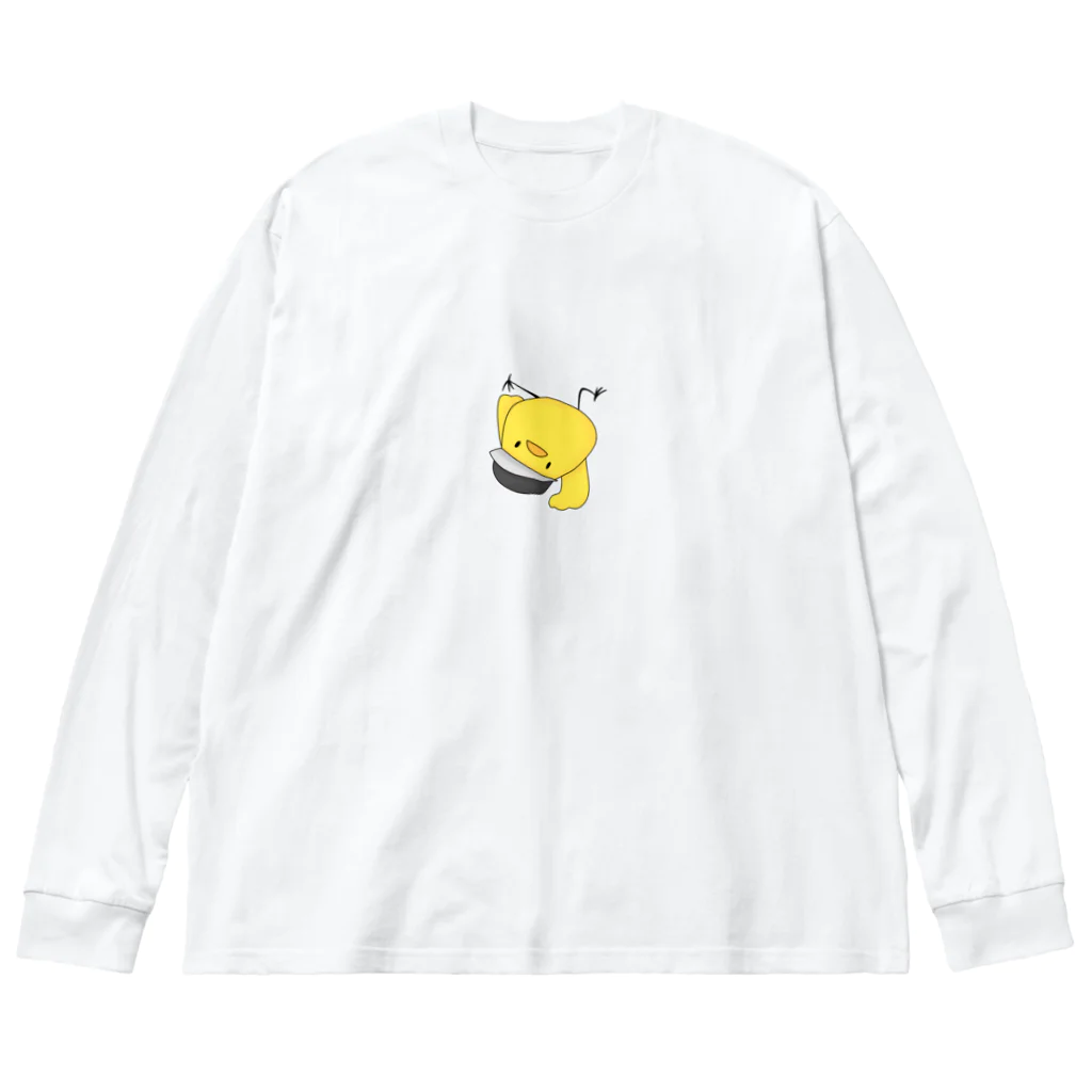 meimeiのブレイクダンスひよこ　カラーver. Big Long Sleeve T-Shirt