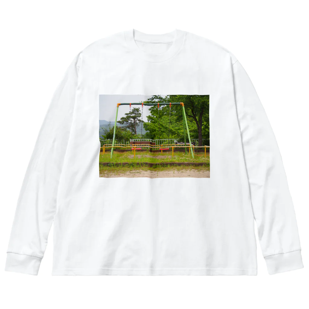 morinoyouseiの公園のブランコ Big Long Sleeve T-Shirt