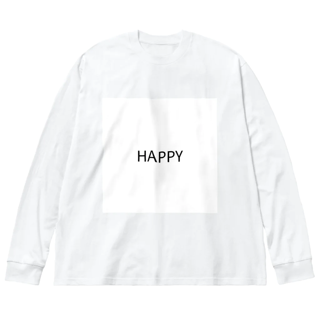 suiのHAPPY ビッグシルエットロングスリーブTシャツ