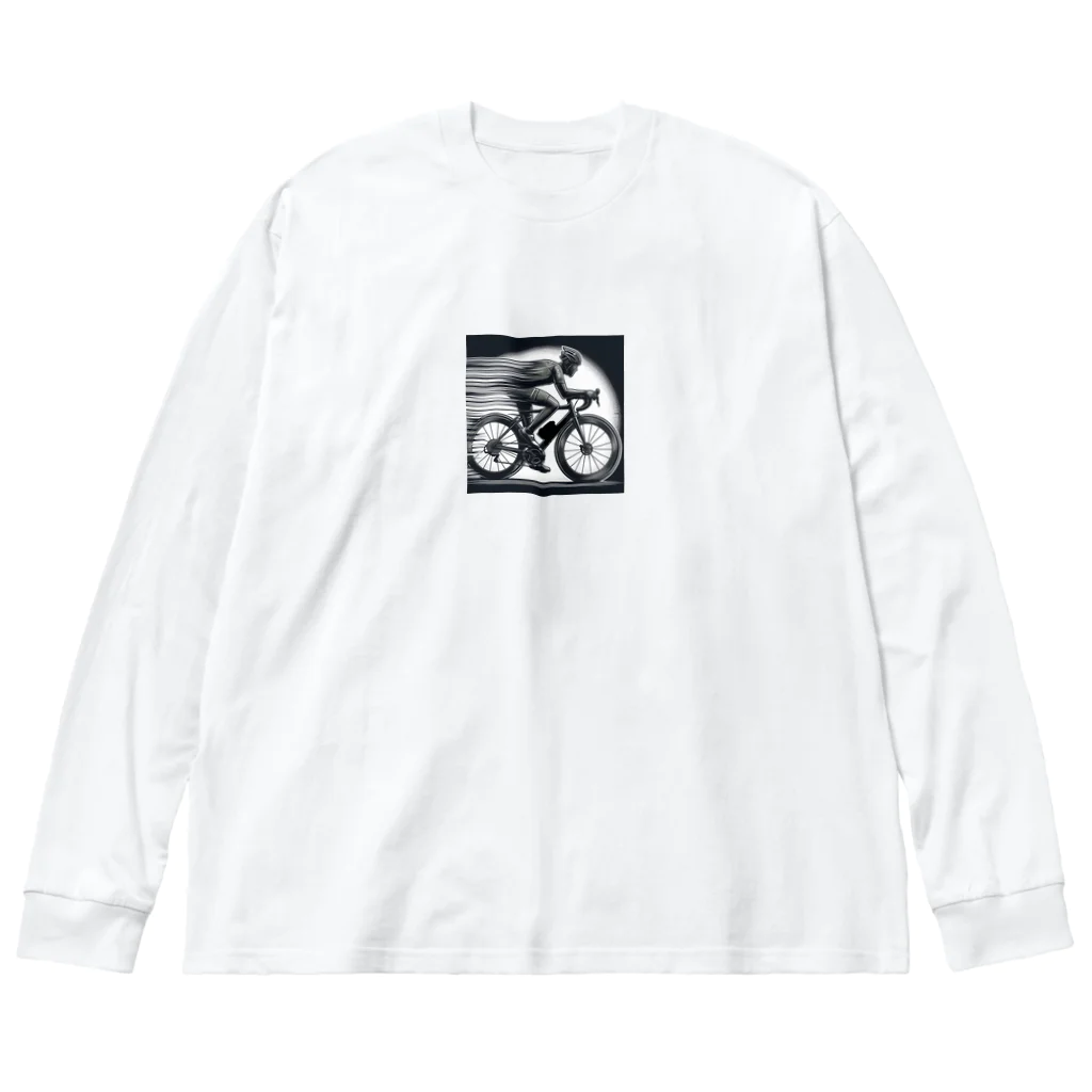 shopTATSUMIのロードバイク Big Long Sleeve T-Shirt