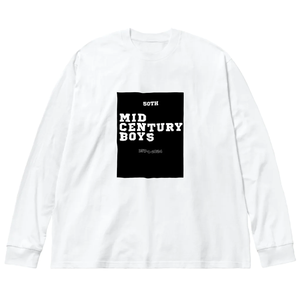 ブラバンホリデーの50th MID CENTURY BOYS Big Long Sleeve T-Shirt