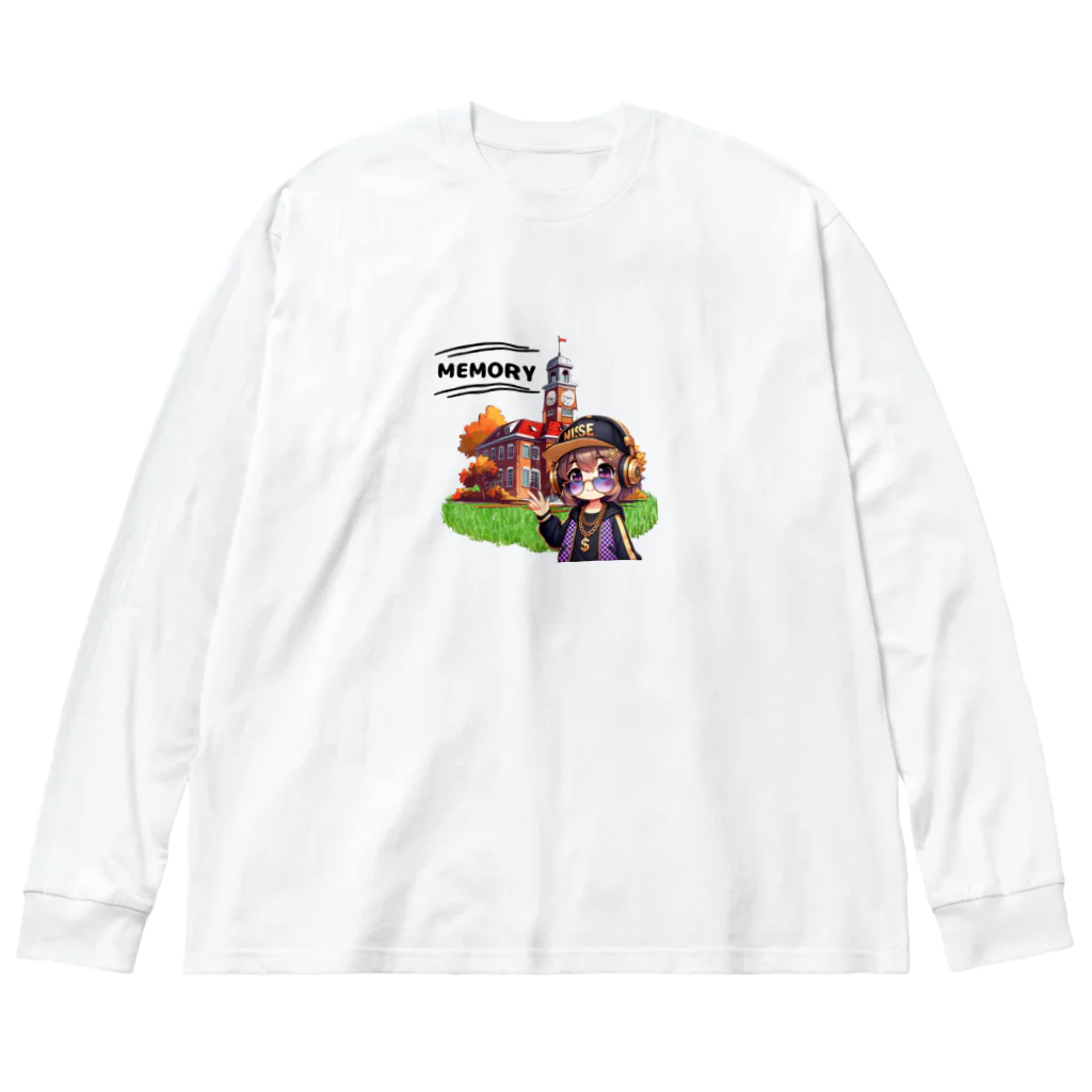 CHOCOLATEAの「思い出」 Big Long Sleeve T-Shirt