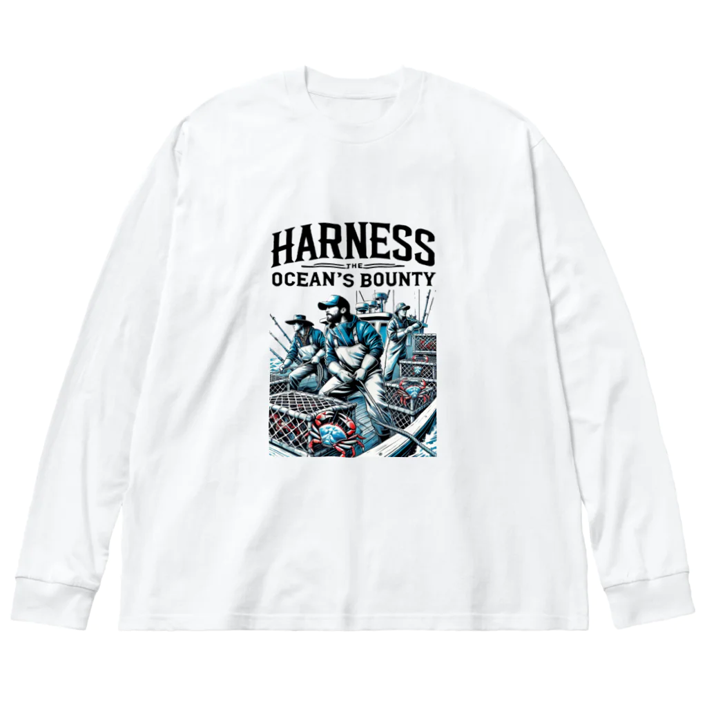 MatrixSphereのHARNESS THE OCEAN'S BOUNTY ビッグシルエットロングスリーブTシャツ