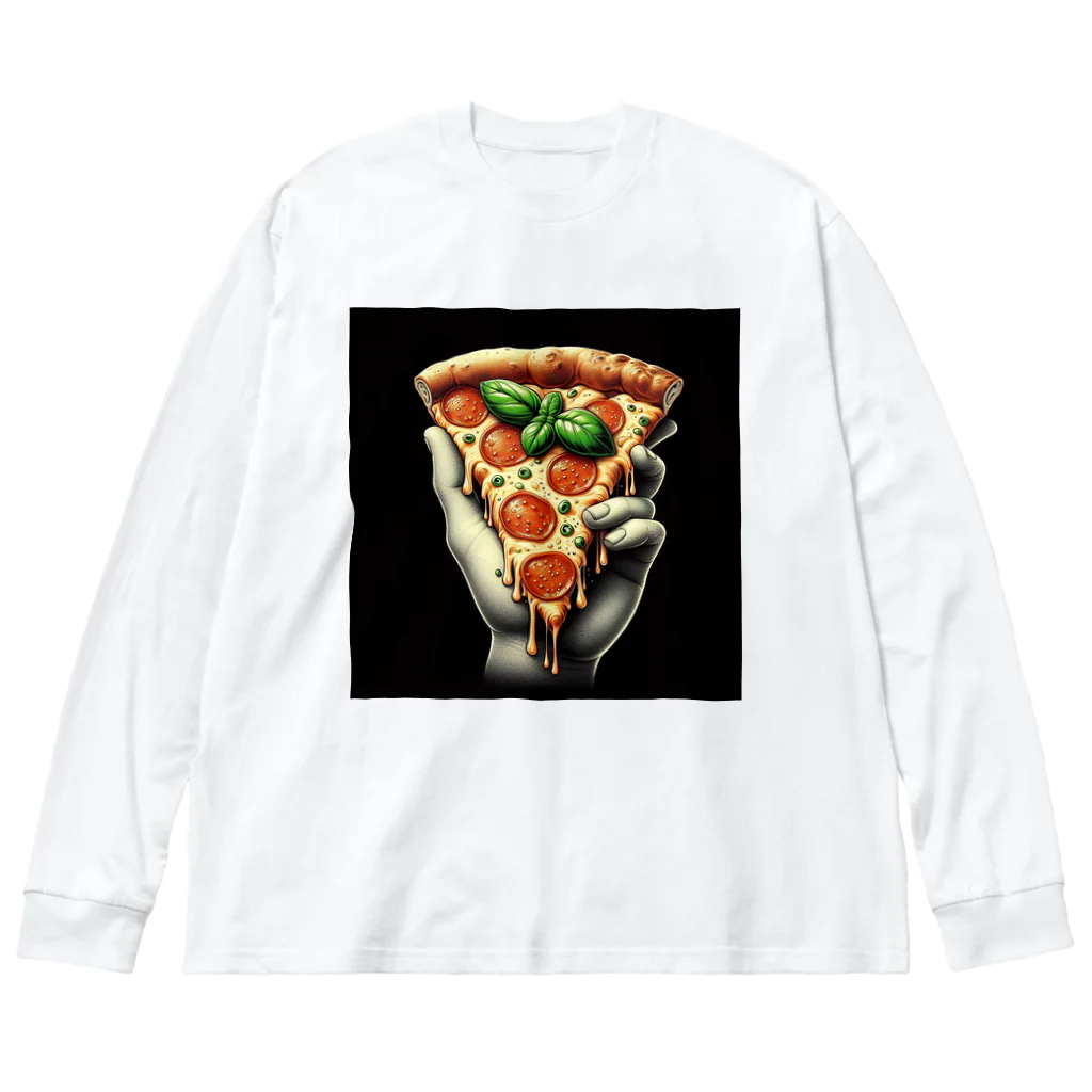 yuriseのおしゃれなpizzaのグッズ Big Long Sleeve T-Shirt