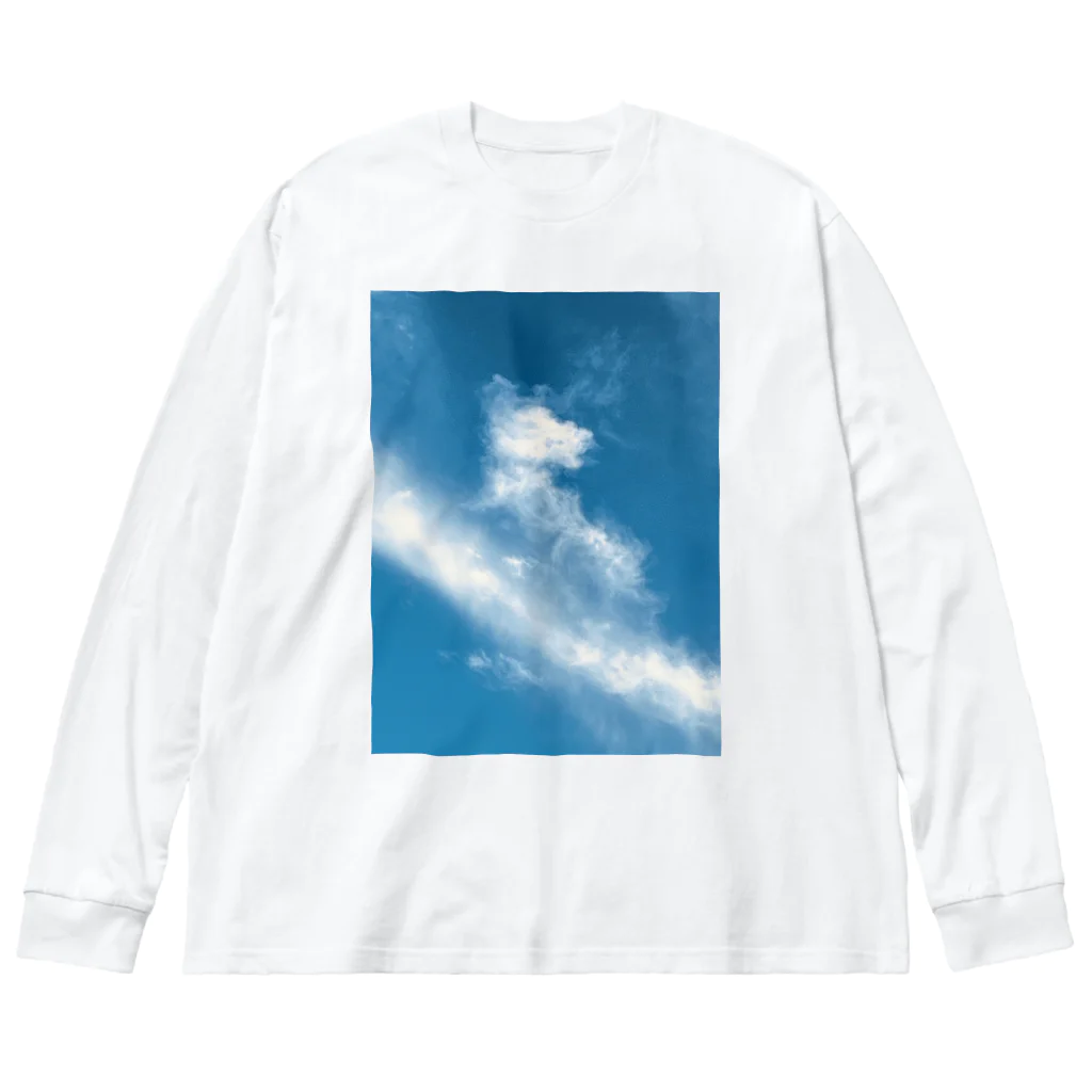 IMABURAIのClimbing the clouds Big Long Sleeve T-Shirt